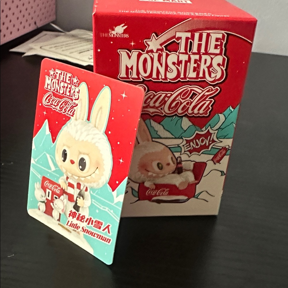 POP MART- Coca Cola Figurine- Confirmed “Little Snowman” (NIB)